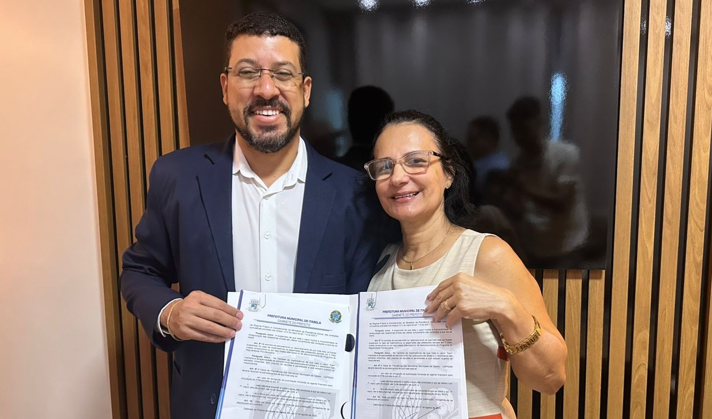 Prefeitura de Itabela resolve dívida histórica do Município com a CAPREMI